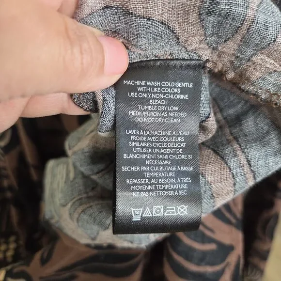 Free People Sweet Nothing Midi/Maxi Dress Women Med Brown Patina Combo Vacation - Picture 14 of 15